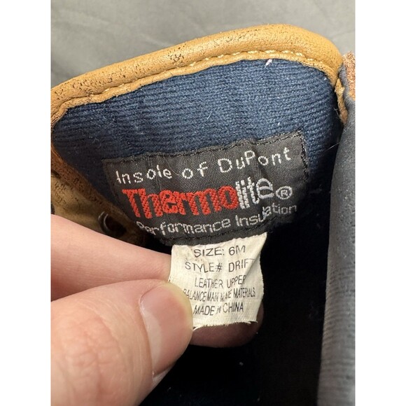 High Sierra Thermolite Insulated Lace Up Winter Duck Boots Size 6M Steel Shank - Picture 4 of 9